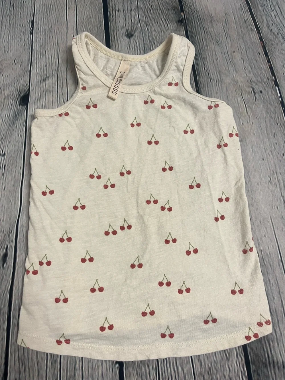 Childhoods cherry tank top size 8/9